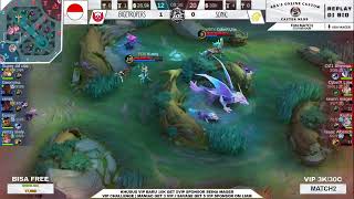 CUSTOM with Ara Match 2 Kamis, 17 September 2026