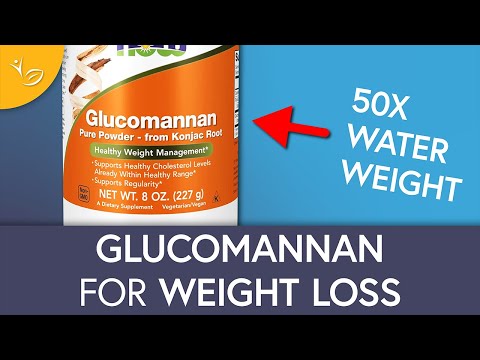 Glucomannan / Konjac For Weight Loss - Weight Loss Supplements