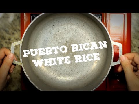 Puerto Rican White Rice Recipe