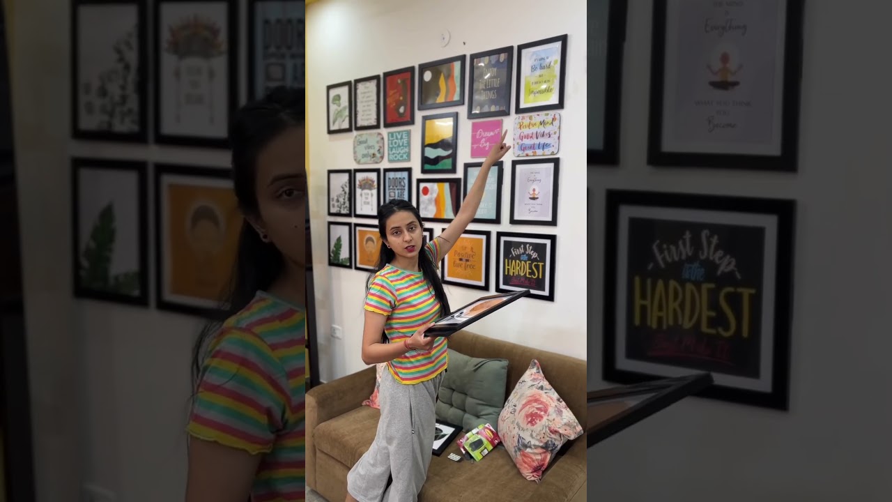 Amazon Wall Frames | Home decor #shorts #amazon #shortsvideo