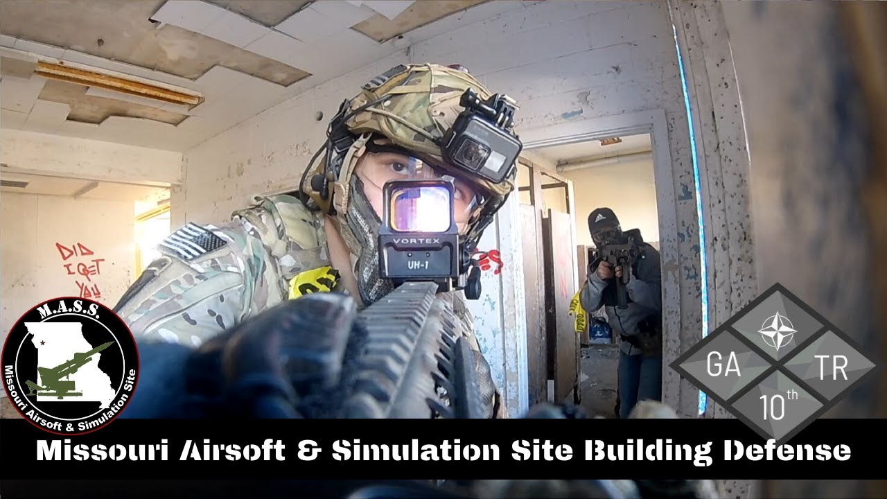 Airsoft MASS building defense KWA LM4 YouTube