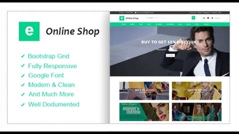 E Online Shop Ecommerce HTML Template by Alex-Theme | ThemeForest Download