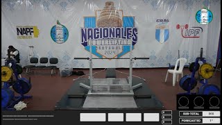 Campeonato Nacional Subjunior & Open Powerlifting 2024 - Session 1
