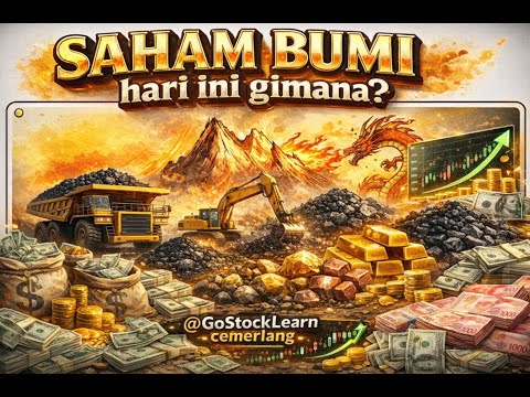 Belajar Investasi Saham - Proyeksi Saham BUMI hari ini - 07012026