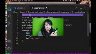 Send a SMS via Python with Twilio Sea Shanty