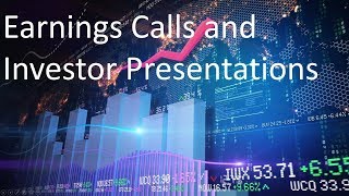 Earnings Calls and Presentations