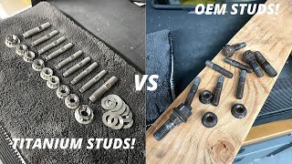 HOW TO REMOVE AND INSTALL EXHAUST MANIFOLD STUDS! Bmw Engine Manifold Studs
