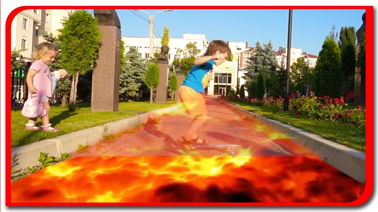 The floor is lava! YouTube