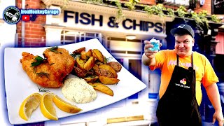 FISH AND CHIPS..Žuvis tešloje su bulvytemis kazane !!!