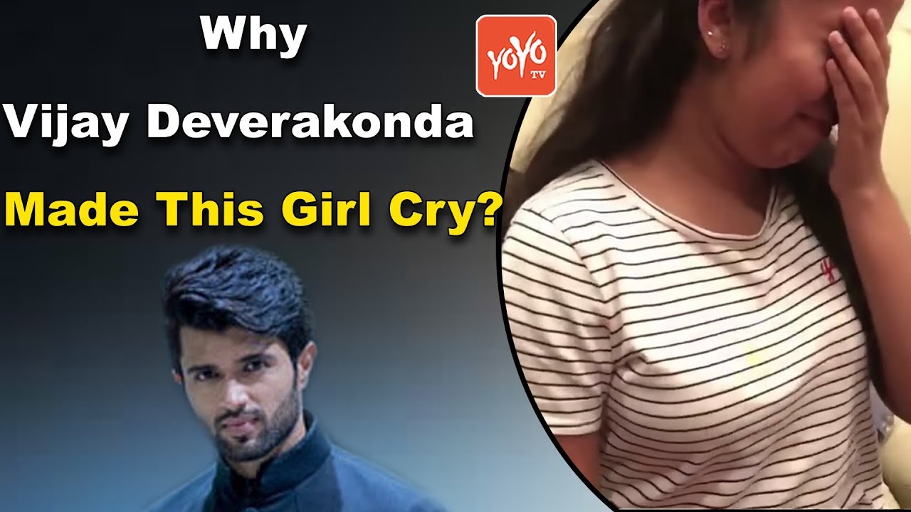 Why Vijay Deverakonda Made This Girl Cry ? | Tollywood | Arjun Reddy ...
