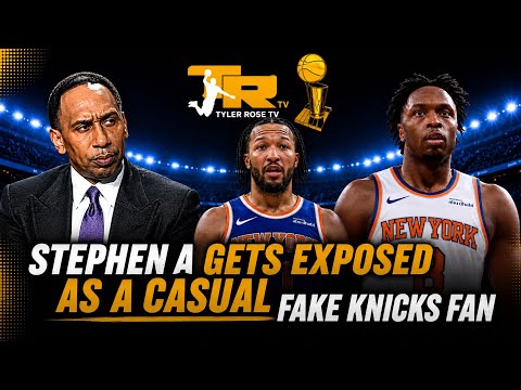Stephen A EXPOSED As A FAKE Knicks Fan! He Hated Brunson & OG Before The Finals 😳