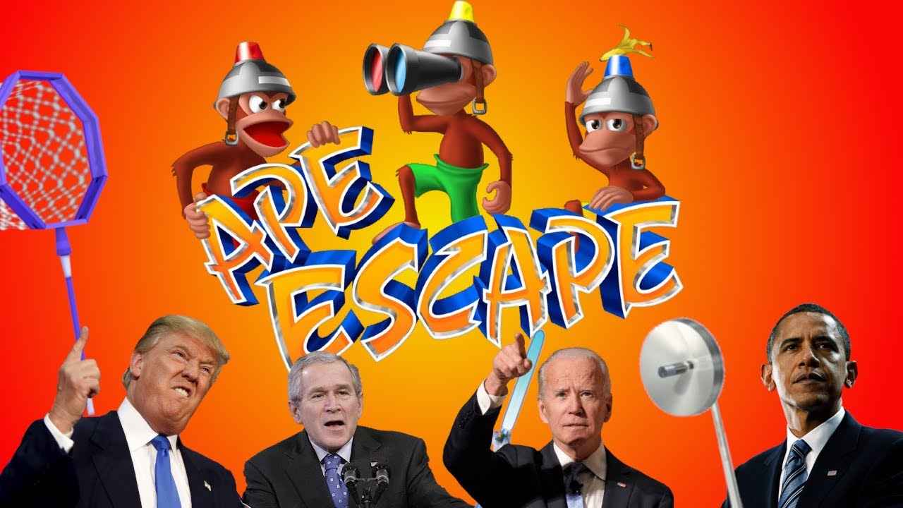 US Presidents Play Ape Escape