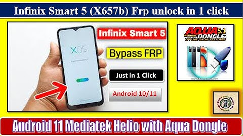 Infinix Smart 5 (X657b) Frp unlock in 1 click android 11 Mediatek Helio | 2022 | TECH City