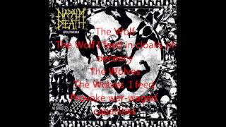 Napalm Death The Wolf I Feed With Lyrics HD