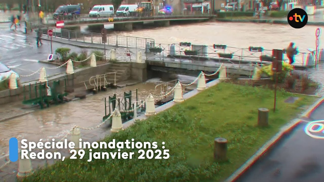 Édition Spéciale inondations : Redon, le 29 janvier 2025