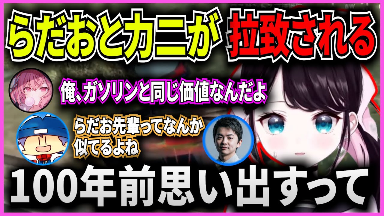 らだおが誘拐されVCRの記憶が蘇るなずぴ&ALLINから報復宣言を受けた直後に成瀬力二誘拐事件が起こる【花芽なずな/らっだぁ/nqrse/ぶいすぽ/切り抜き/ストグラ】