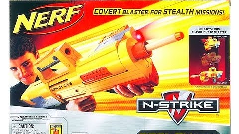 NERF Deploy CS-6 Unboxing and Review