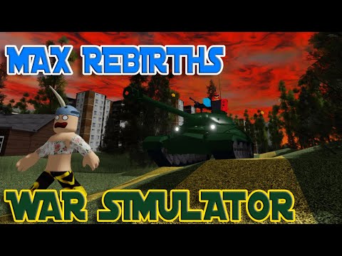 Getting Max Rebirths Roblox War Simulator Youtube - roblox war simulator how to rebirth