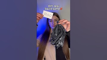DIY Jegi SQUID GAME💌 #squidgame2 #squidgamechallenge #squidgame #diyideas #diy