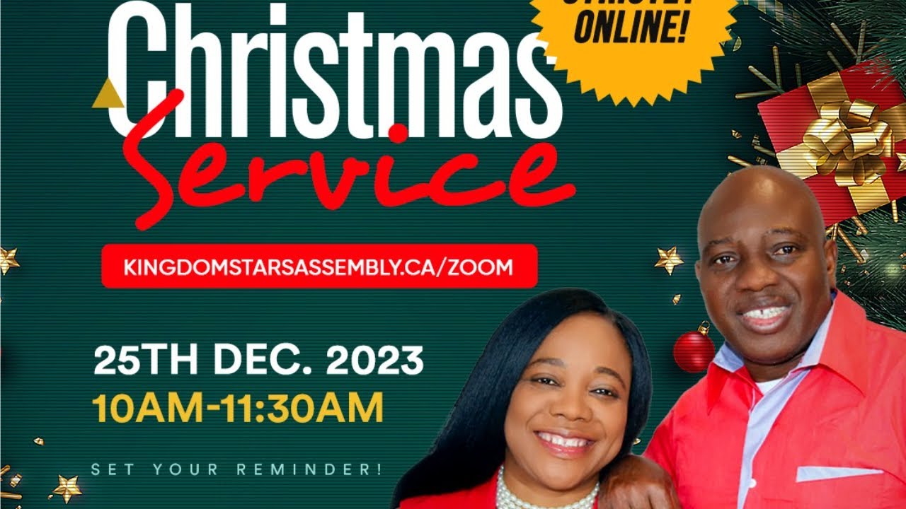 Christmas Service Program Rccg Christmas Service || RCCG KSA || 12/25/2023 - YouTube