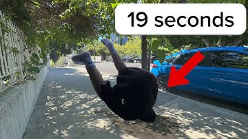 I learned a front flip, in 32 seconds