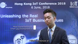 Hong Kong Internet of Things Conference 2018 - Mr. Hiko Lee