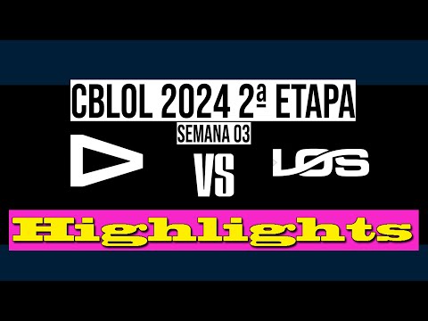 LOUD VS LOS GRANDES | CBLOL 2024 | Highlights