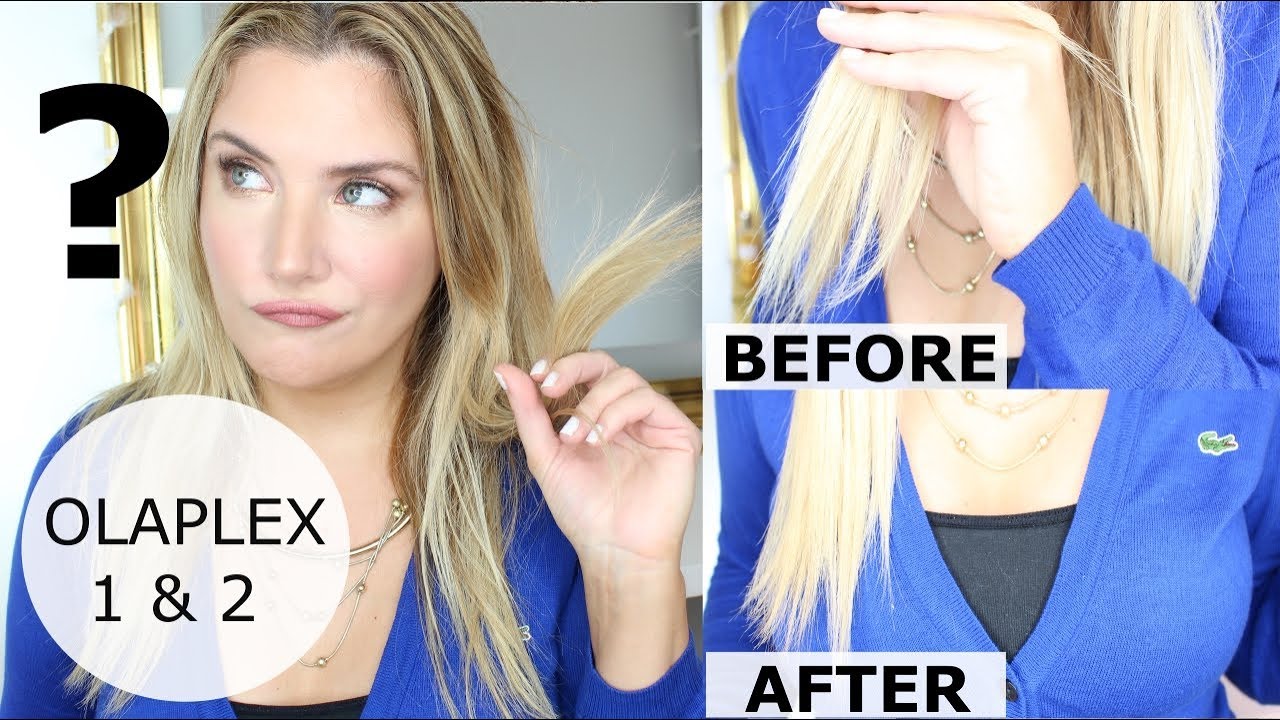 Olaplex & Nº2 Before & After - YouTube