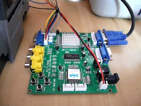 Conversor RGBS-VGA (utilizado em MSX) - YouTube rca to rgb schematic 