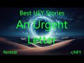 Best HFY Stories: An Urgent Letter