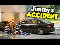 JIMMY'S ACCIDENT | HONDA CIVIC REBORN | RICH LIFE SERIES EP#2 | GTA 5 GAMEPLAY