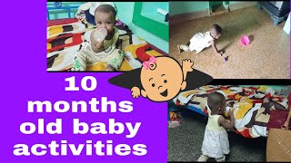 10 month baby milestones and Activities|| 10 month baby activities in tamil|| KD & co vlogs