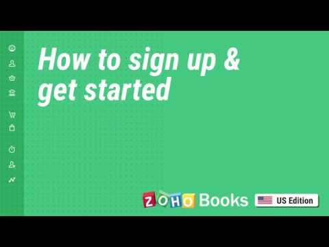 How to Sign Up and Getting Started | Zoho Books