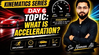 What is Acceleration? Kinematics Series Day 6 #acceleration #physics #shorts #kinematics