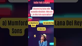Quiz - Indie Folk Enigma-  #RQuiz #TriviaChallenge #QuizTime #Entertainment screenshot 1