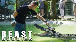 ‘Reptile King’ Is Best Friends With Giant Gator | BEAST BUDDIES