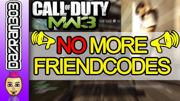 NO MORE FRIEND CODES | Call of Duty MW3 Wii MK46 MOAB Gameplay Commentary