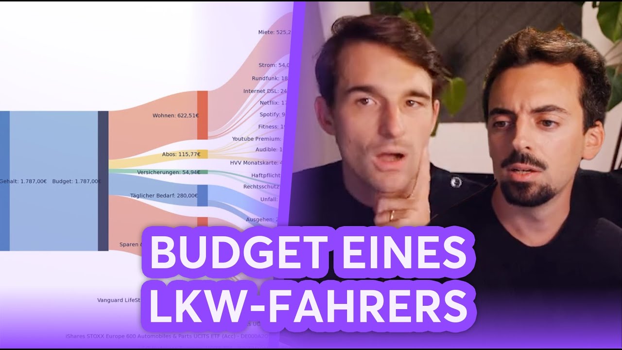 LKW-Fahrer aus Hamburg mit 650€ Sparrate! Sankey-Chart Budget im Check! | Finanzfluss Live Stream