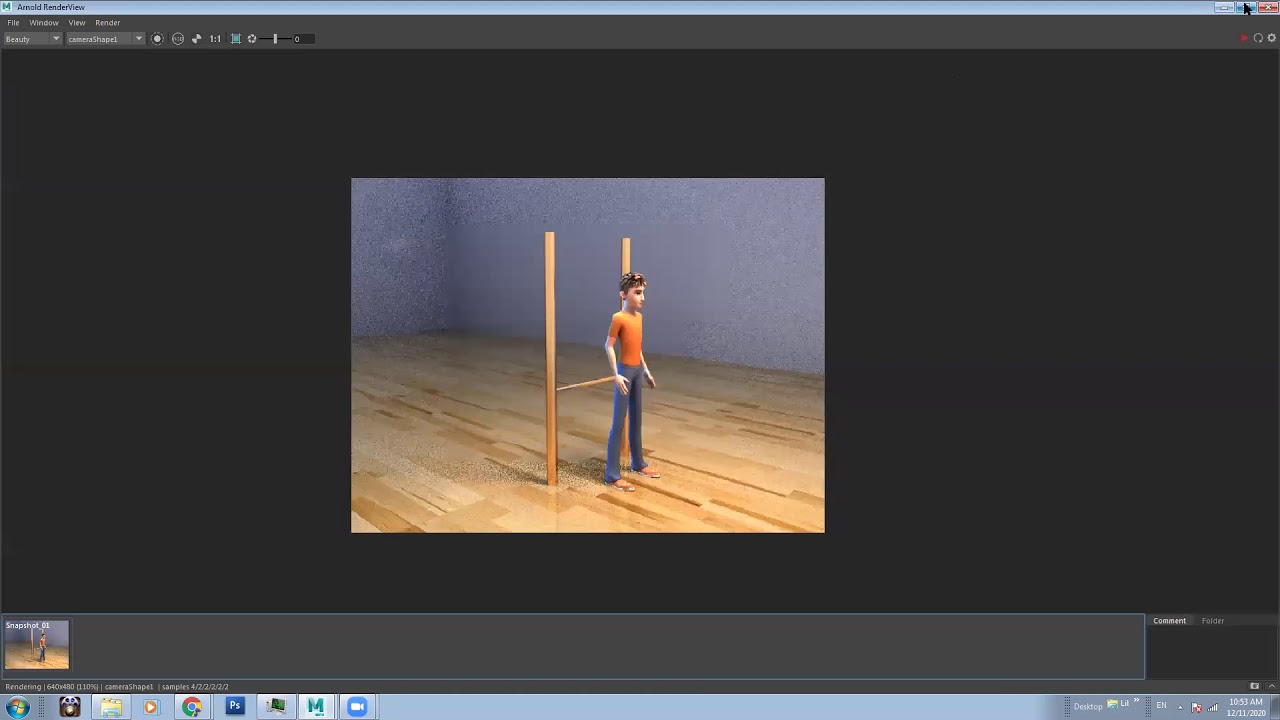 3d Lighting & Rendering of an Animated sequence in Maya Arnold - YouTube