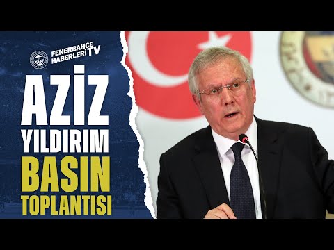 Fenerbahçe Eski Başkanı Aziz Yıldırım Basın Toplantısı Düzenledi!