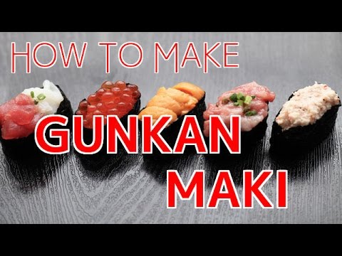 فيديو: كيف تطبخ Gunkans في المنزل؟