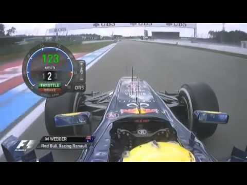 Формула 1 (F1). Германия 2012. Вид от первого лица.