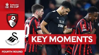 Bournemouth v Swansea City | Key Moments | Fourth Round | Emirates FA Cup 2023-24