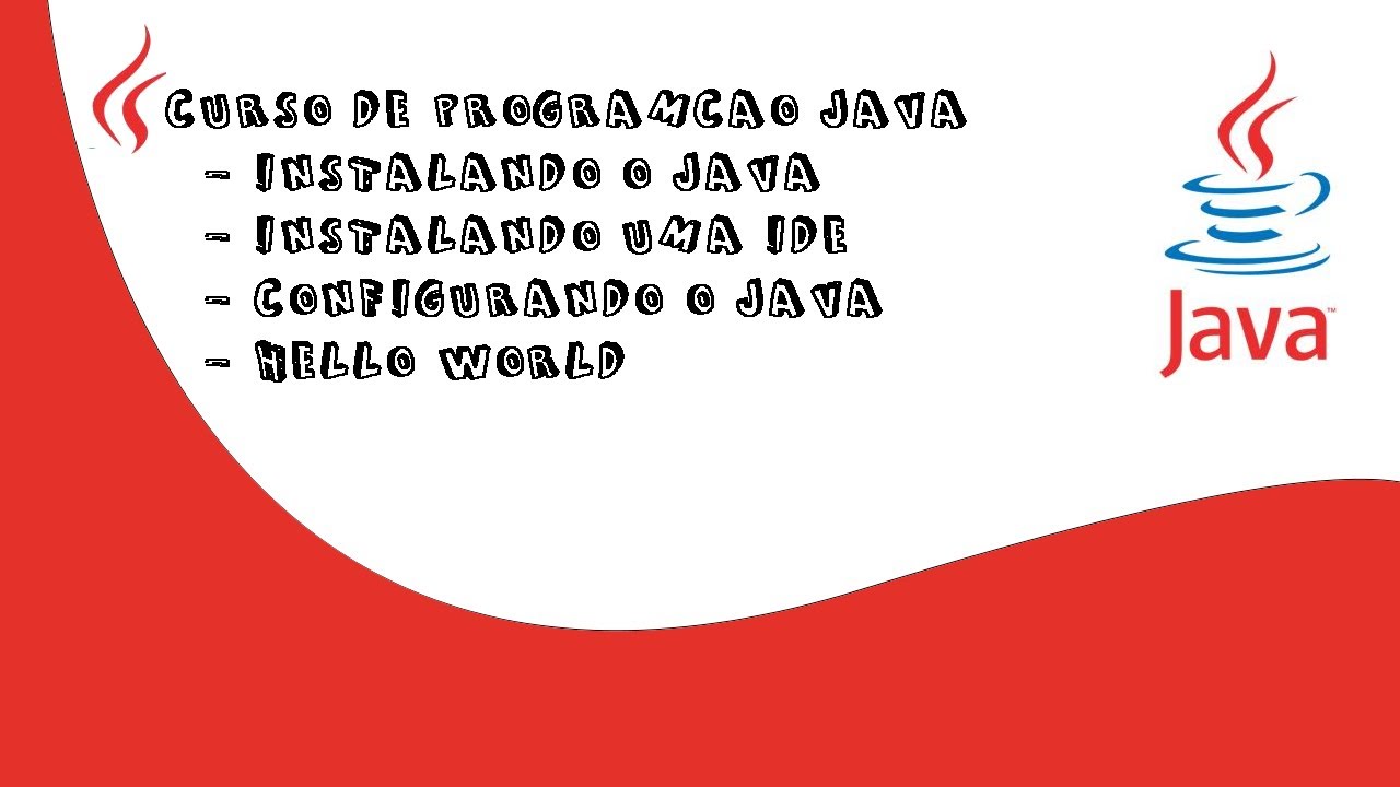 Curso de Programação - Java - Hello World - #1 - YouTube