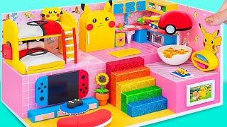 Pikachu Paradise Explore a Fan's Dream Home with a Bunk Bed!🌈 LILY TINY HOUSE