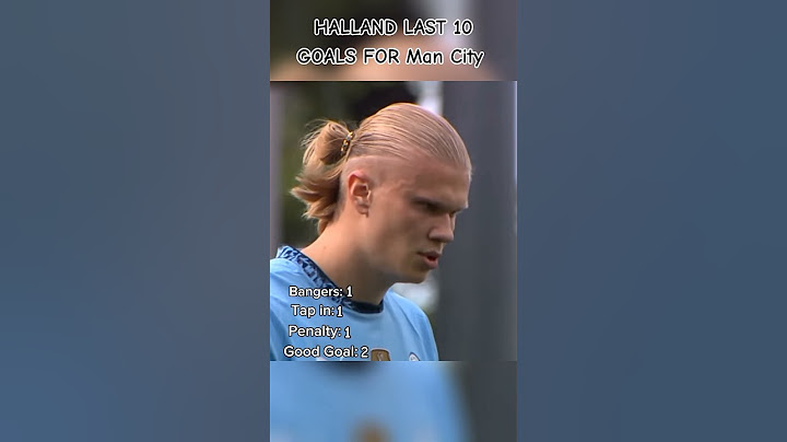 EARLING HALLAND Last 10 GOALS For Manchester City🔥#footballedits #football #Soccer#earlinghaaland