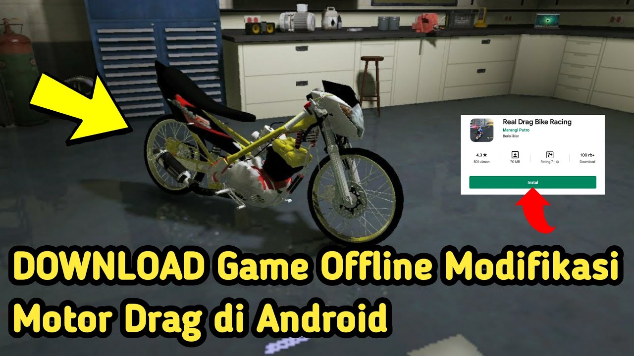 DOWNLOAD Game Offline Modifikasi Motor Draq Di Android YouTube