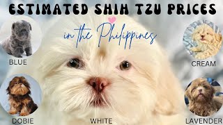 ESTIMATED SHIH TZU PRICES IN THE PHILIPPINES