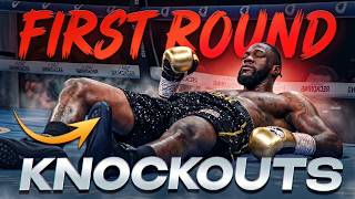 2 Second Ko! 😱 Best Brutal First Round Knockouts in Boxing | Pt.3