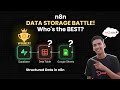 Best Tool for Structured Data in n8n? Supabase vs n8n Data Table vs Google Sheets